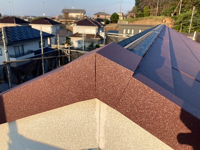 巴棟の取り付け